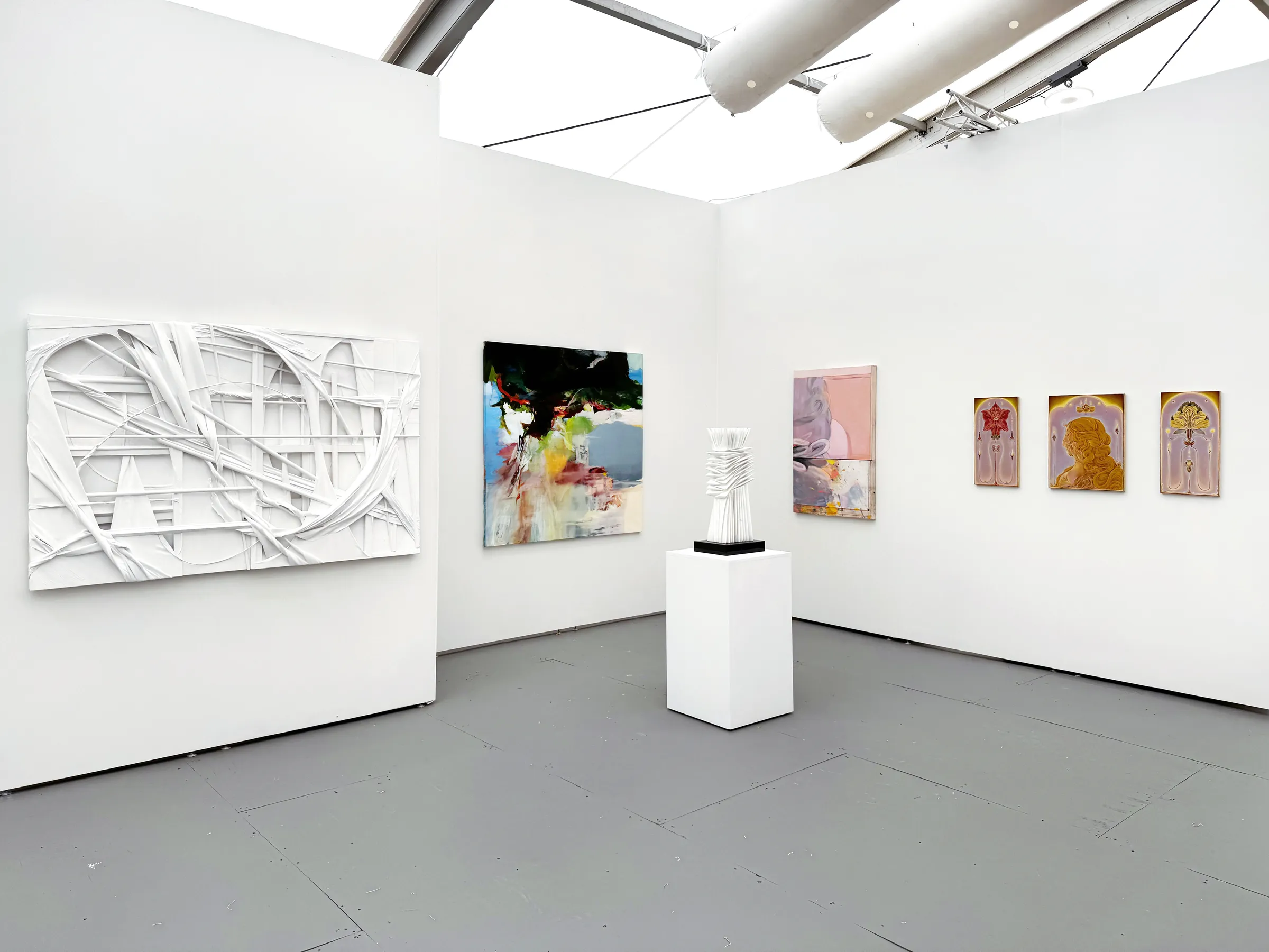 Installation view of Untitled Art Fair, Hollis Taggart, 2025 (1 of 2)