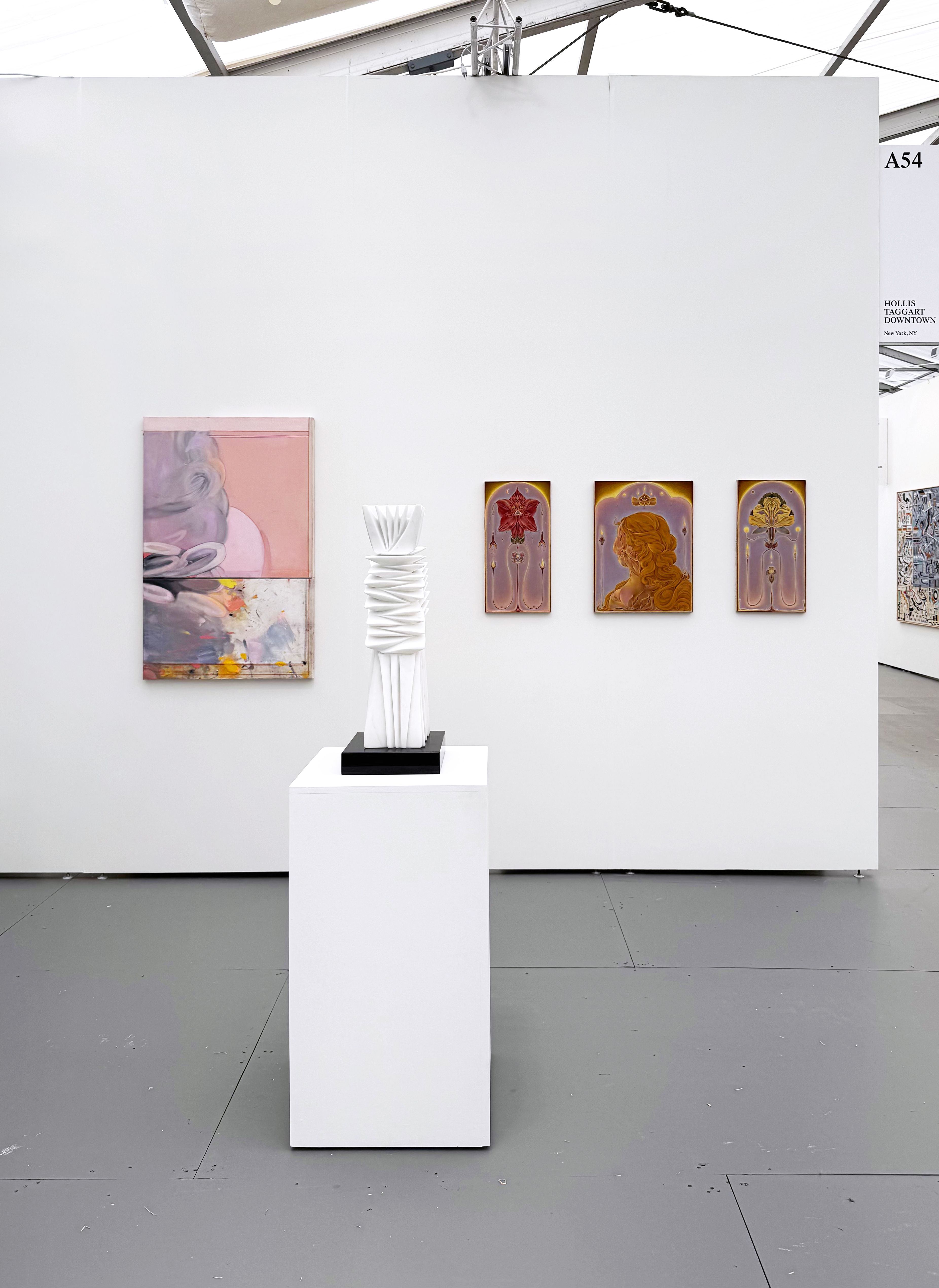 Installation view of Untitled Art Fair, Hollis Taggart, 2025 (2 of 2)