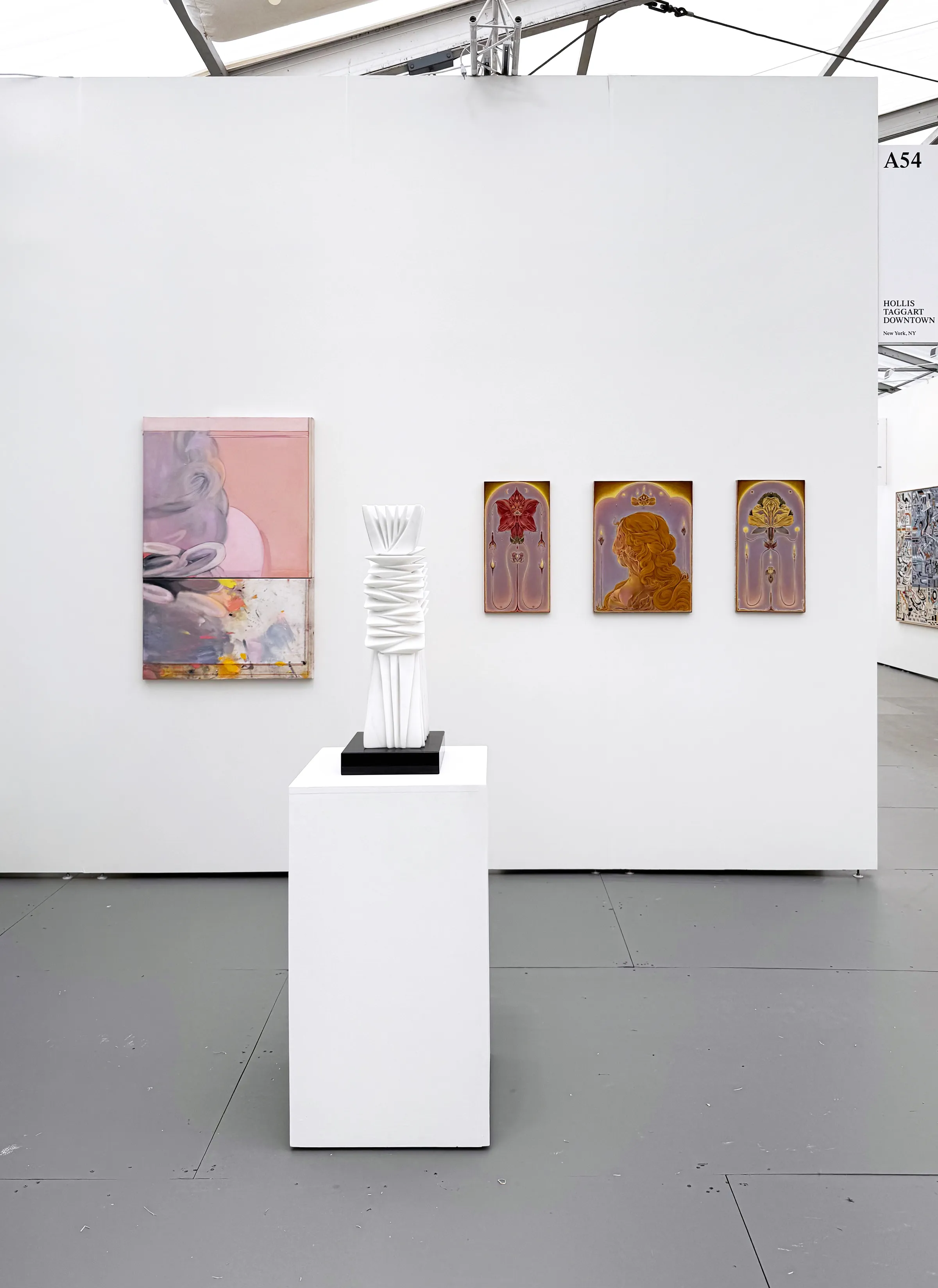 Installation view of Untitled Art Fair, Hollis Taggart, 2025 (2 of 2)